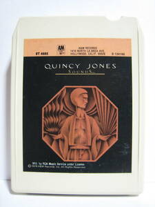 【8トラックテープ】 QUINCY JONES / SOUNDS... AND STUFF LIKE THAT!! US版 クインシー・ジョーンズ スタッフ・ライク・ザット