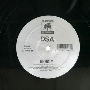 DARK SKINNED ASSASSIN/UNHOLY / UNCONTROLLABLE/BLACK DOG ENTERTAINMENT BD-540 12