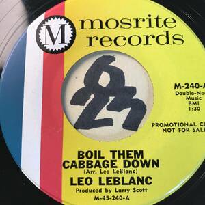 試聴 ストレッチ・カントリー・ギター推薦 LEO LEBLANC ROLL STEEL ROLL / BOIL THEM CABBAGE DOWN 両面NM ひたすらに心地よい