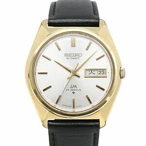 1円～ ヴィンテージ SEIKO ロードマチック 5606-7000 23JEWELS シルバー文字盤 自動巻き・手巻き機構付 メンズ腕時計 国鉄 セイコー