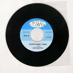 KEN BOOTHE/EVERYTHING I OWN/WILD FLOWER NONE 7 □