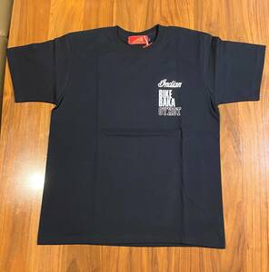 【Indian】Mサイズ　ブラック　インディアン×TOKYOBBコラボ　Tシャツ　インディアンモトサイクル　トーキョービービー