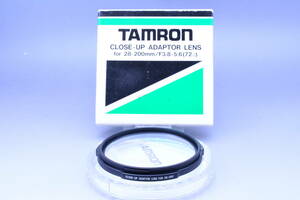 【送料無料】TAMRON タムロン CLOSE-UP ADAPTOR LENS 72φ for 28-200mm/f3.8-5.6 A9FB (2-1m) クローズアップ