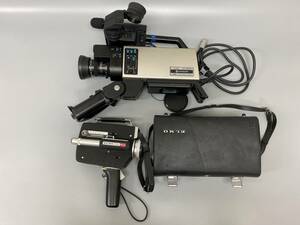 ビデオカメラ ２点まとめてセット 中古保管品 / ジャンク ELMO 8S-60 日立 VK-C800R【0816k-6】