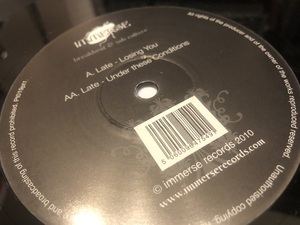 12”★Late / Losing You / Under These Conditions / ダブステップ！