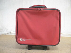 W4555　赤　スーツケース　キャリケース　旅行用　ビジネストラベルバック