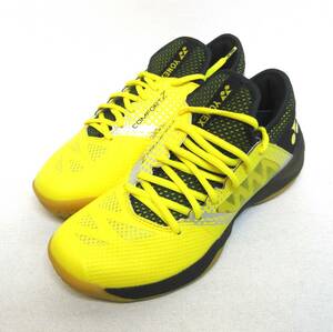 ④◆YONEX◆バドミントンシューズ◆パワークッションコンフォートZ2◆SHBCFZ2◆イエロー/ブラック◆25.5ｃｍ◆