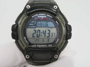 ジャンク品　CASIO(カシオ）W-S220　腕時計　中古品　H3ー44A　