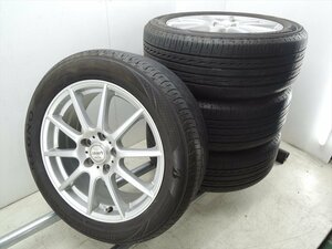 215/55R17 ブリヂストン REGNO GR-XⅡ MANARAY Smart 17×7J 5H PCD114.3 +50 C-HR ヤリスクロス チェイサー 手渡し可!個人宅着払い!C395