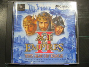 エイジ オブ エンパイアⅡ エイジオブキング　Microsoft Age of Empire2 The Age of Kings PCゲーム　レトロゲーム
