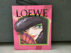 ◆送料無料◆ハウルの動く城　荒地の魔女◆LOEWE　ロエベ　ショッパー(紙袋・ショップ袋)Ｌ　(L08)