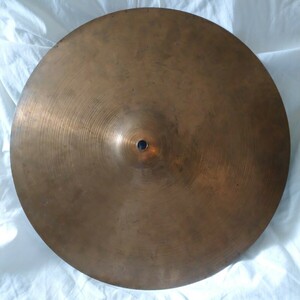 70年代　vintage PAISTE 2002 black label16インチ　シンクラッシュ　995g パイステ 黒ロゴ　