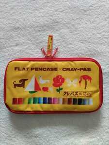 FLAT PENCASE × CRAY-PAS サクラクレパス　ペンケースのみの出品です