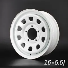 新品未使用 DAYTONA 16×5.5J 5H/139.7 +20 ジムニー！