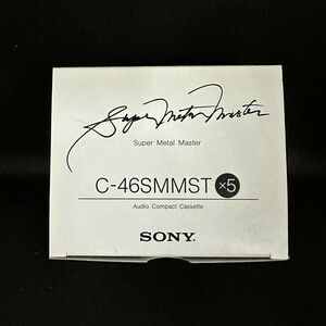 【新品/未開封品】ソニー SONY スーパーメタルマスター46 SUPER METAL MASTER C-46SMMST メタルテープ ５本セット(2)