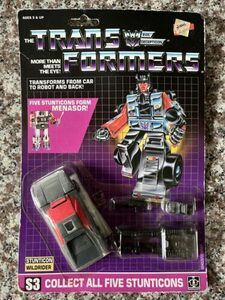 Transformers G1 Wildrider Stunticon Decepticon 1986 MOC 海外 即決