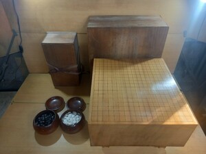 【S】青山碁盤　囲碁　囲碁板　セット　高級品　ボードゲーム
