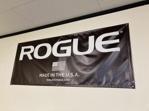ROGUE GYM BANNERS ジム バナー フラッグ ロゴ 希少なMADE IN THE USA 旧モデル
