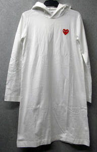 COMME des GARCONS GIRL HEART FOODIE DRESS S BRAND NEW コムデギャルソン ガール PLAY COMME des GARCONS カットソー ワンピース 新品 S