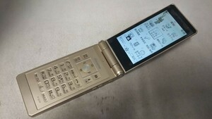 D4909 docomo FOMA F-07F FUJITSU 富士通 ガラケー ケータイ 折畳式 簡易動作確認＆簡易清掃＆初期化OK 判定○ 現状品 送料無料　