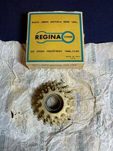 Regina EXTRA ORO レジナ オロ ボスフリー 6速 78年製◆未使用品◆ビンテージパーツ クラシックレーサー Campagnolo 貴重！