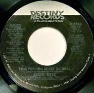 【7inch】SKOOL BOYZ / The Feeling Must Be Real■Mellow Modern Soul