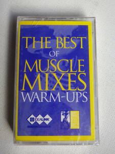 ●未開封カセットテープ　THE BEST OF MUSCLE MIXES WARM-UPS 　未使用品