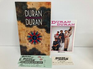 【まとめて5点】パンフレット チラシ チケット半券 / DURAN DURAN / WORLD TOUR 1983-1984 / デュラン・デュラン・フィルム・コンサート 〇