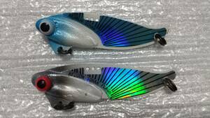 へドン　ラトリンソナーフラッシュ　1/2oz　SL　BL　2個　SONAR　FLASH　heddon　メタルバイブ　BOX保管の未使用品