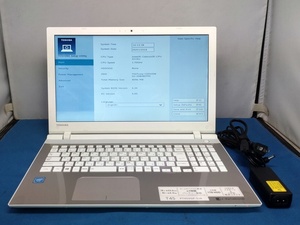 042608 dynabook T45/VG Celeron 3215U Mem8GB HDD無 OS無 JUNK