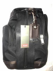 【新品】TUMI トゥミ 232318D Alpha bravo ボディバッグ ブラック系 メンズ