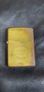 ☆Zippo ジッポーライター 1932-1982 ダイアゴナルライン コメモラティブ COMMEMORATIVE SOLID BRASS 創業50周年記念 1982年製☆