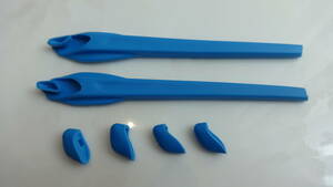 ★フラック 2.0 (アジアンフィット・XL含)用 イヤーソック・ノーズパッドセット EARSOCKS Nose Pad for Oakley FLAK2.0 / 2.0XL　BLUE