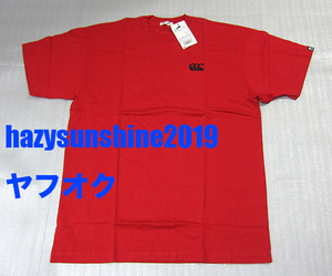 カンタベリー CANTERBURY Tシャツ RED 赤 半袖 サイズ SIZE XL