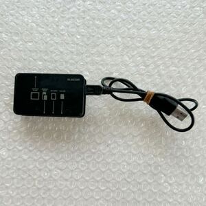 *elecom エレコム　USBカードリーダー　黒　SDHC対応　42+6　MR-A39HBKブラック