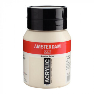 まとめ得 AMSTERDAM　アムステルダム　アクリリックカラー500ml　チタニウムバフライト289 483321 x [3個] /a