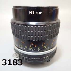 FK-3183　NIKON　MICRO-NIKKOR 55㎜　1：2.8　Ai-s ジャンク　20240501