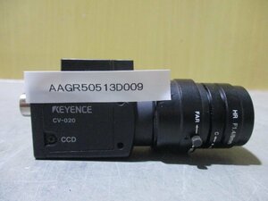 中古 KEYENCE CV-020 CCD CAMERA カメラ(AAGR50513D009)