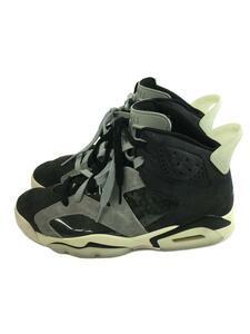 NIKE◆AIR JORDAN 6 RETRO_エアジョーダン 6 レトロ/26.5cm/GRY/スウェード