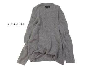 ALLSAINTS オールセインツ ウールブレンド ニットプルオーバー セーター XS 180/92A