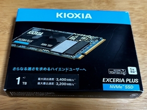 KIOXIA M.2-2280（PCIe GEN 3 x 4 NVMe ） 1TB SSD 「EXCERIA PLUS」 USED品