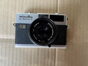 MINOLTA HI MATIC F ミノルタ ハイマティック F フィルム カメラ 1:2.7 f=38mm