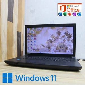 ★美品 高性能4世代i3！320GB★B554/L Core i3-4000M Win11 MS Office 中古品 ノートPC★P69048