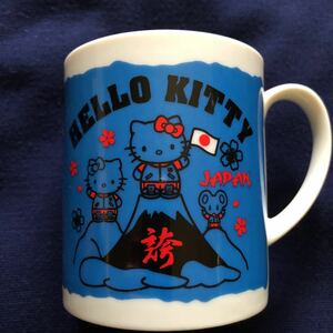 ＊レア＊ サンリオ2012年製 ハローキティ がんばれ！ニッポン！ 富士山 JOC 陶器 マグカップ