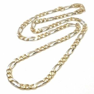 J◇K18 喜平 デザイン ネックレス イエローゴールド 18金 750 チェーン 60.5cm ロング【新品仕上済】Yellow Gold Chain necklace