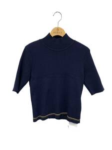 フォクシーニューヨーク Knit Assembly Top 43836 花より男子 38 ネイビー ニット ITMH9L2574H6