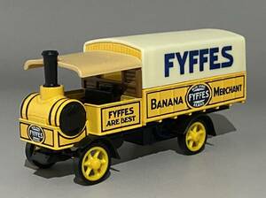 1917 Yorkshire Steam Wagon Fyffes Banana Merchant Y8-C 1/61 ◆ Matchbox Models of Yesteryear ◆ マッチボックス ミニカー (≠ 1/43)