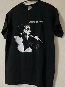 【レア】ADAM & THE ANTS アダムアント Tシャツ 黒 / punk post punk damned bow wow wow Siouxsie Banshees cure joy division elastica