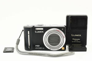 Panasonic LUMIX DMC-TZ10 パナソニック コンパクトデジタルカメラ 充電アダプター付 [正常動作品] #2116720A