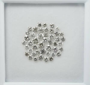 ★おまとめ天然ダイヤモンド 最高級 2.168ct ラージメレ 1.8mmUP ルース 宝石 ジュエリー jewelry